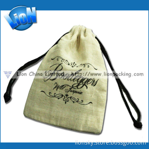 Natural Fabric 2014 Fashion Cotton Pouch for Promotion (e-045)